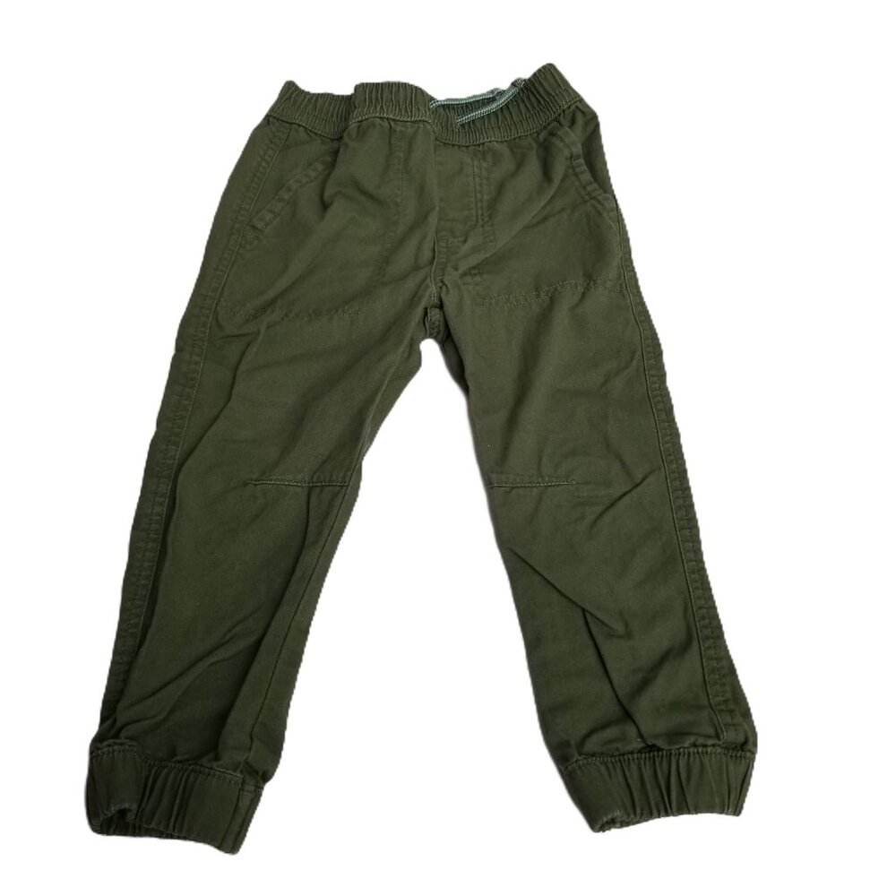 Garanimals Toddler Jogger Pants 3T Olive Green Cotton Casual